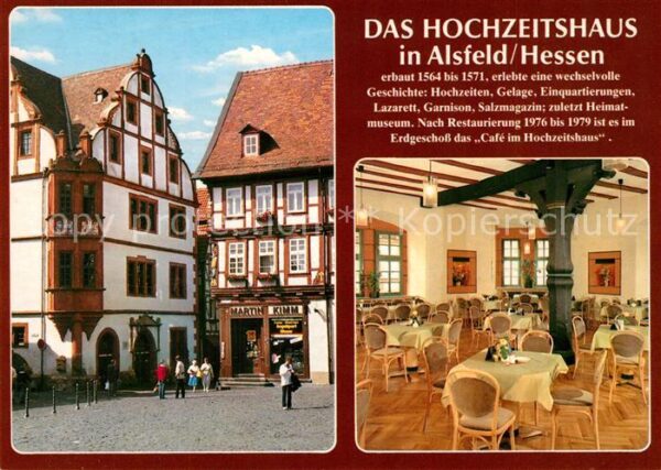 Alsfeld Hochzeitshaus Historisches Gebäude 16.