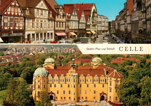 Celle Niedersachsen Grosser Plan Altstadt Fachwerkhäuser Sc