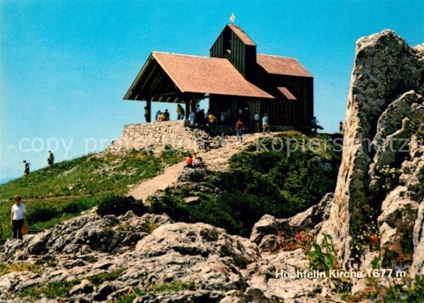 Hochfelln Bergen Bergkirche Bayerische Alpen