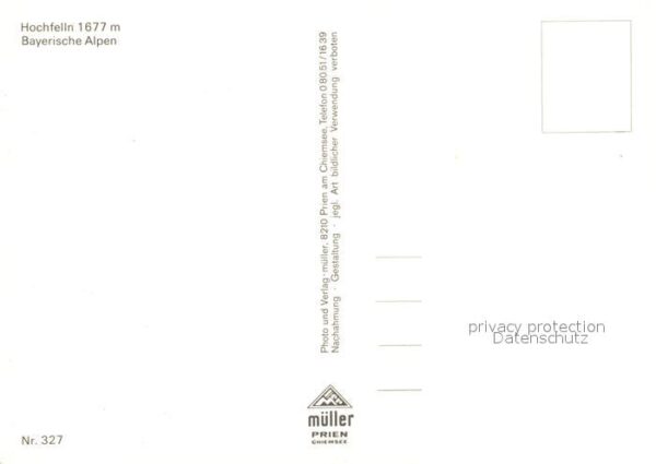 Hochfelln Bergen Bergkirche Bayerische Alpen – Bild 2