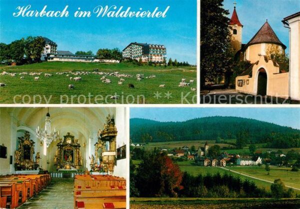 Harbach Moorheilbad Barocke Pfarrkirche Innenan