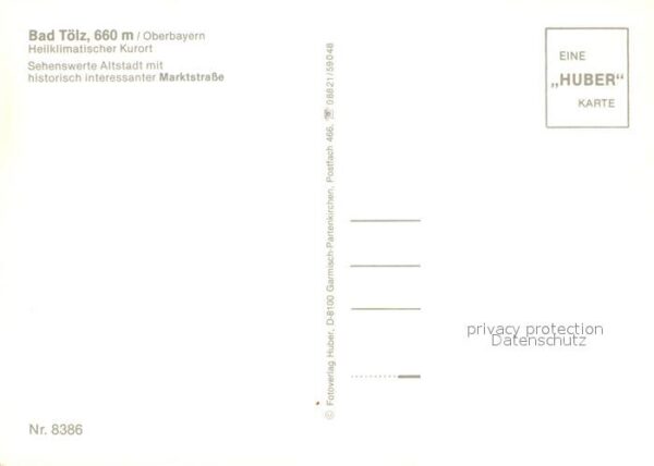 Bad Toelz Marktstrasse Denkmal Historische Altsta – Bild 2