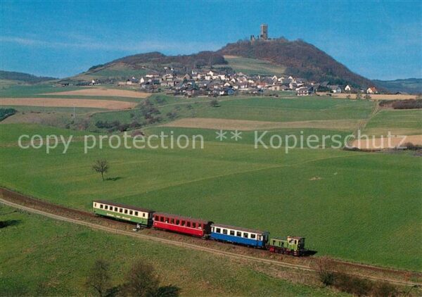 Hain Oberzissen Vulkan Express mit Diesellok Eisenbahn
