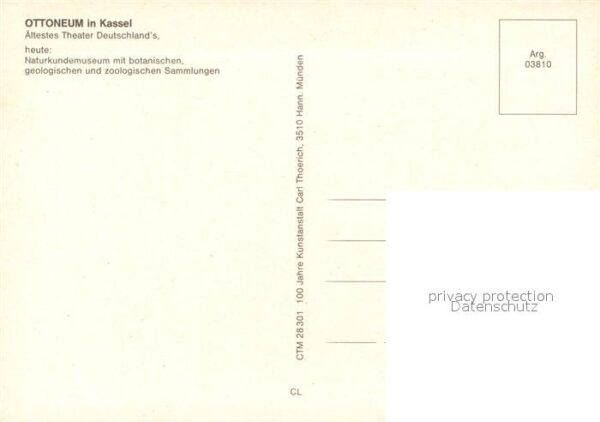 Kassel Ottoneum Ältestes Theater Deutschlands – Bild 2