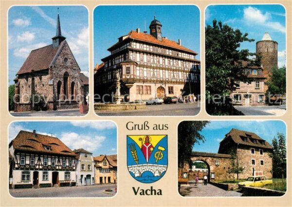 Vacha Kapelle Rathaus Burgturm Markt Burg Wen