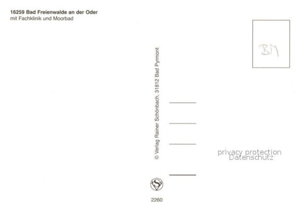 Bad Freienwalde Fachklinik Papenmühle Rathaus Konzertha – Bild 2
