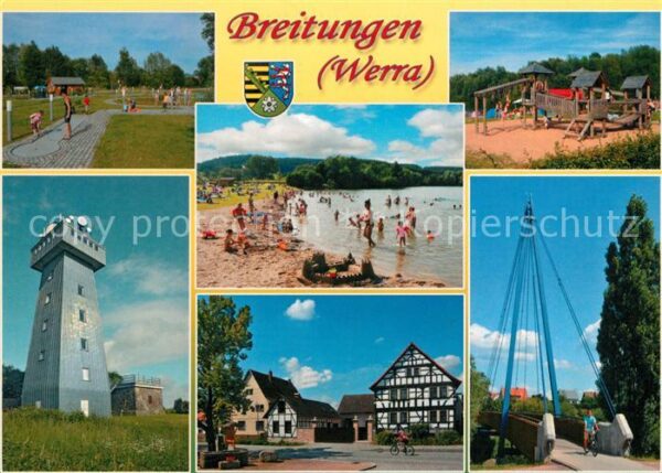 Breitungen Werra Naherholungszentrum Kiessee Markt Werra