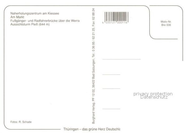 Breitungen Werra Naherholungszentrum Kiessee Markt Werra – Bild 2