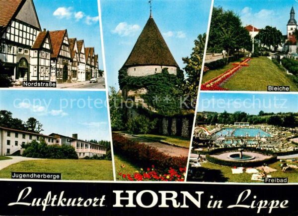 Horn Lippe Nordstrasse Fachwerkhäuser Jugendherber