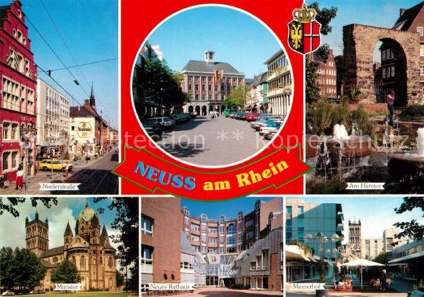 Neuss Niederstrasse Rathaus Am Hamtor Münster