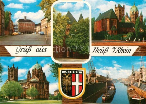Neuss Rathaus Münster Rheinpartie