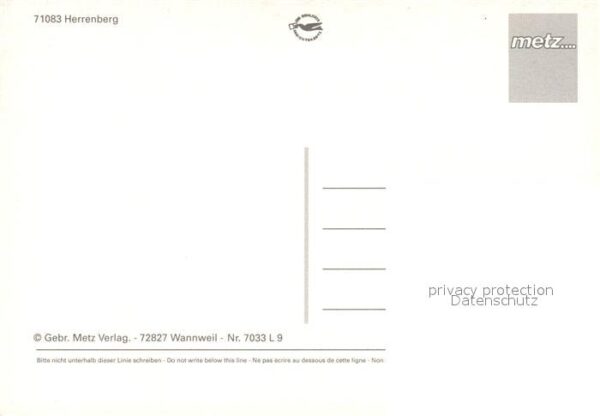 Herrenberg Wuerttemberg Teilansicht – Bild 2