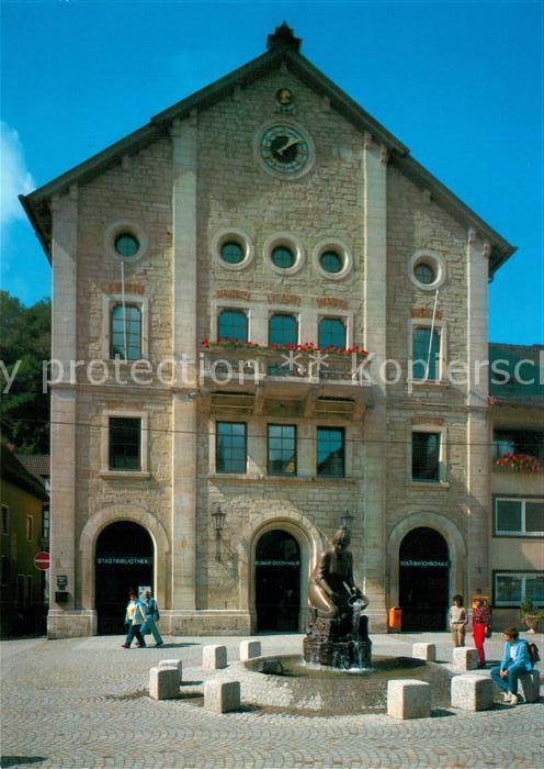 Heidenheim Brenz Knöpfleswäscherbrunnen und Elmar Doch H