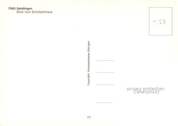 Geislingen Steige Blick vom Schützenhaus – Bild 2
