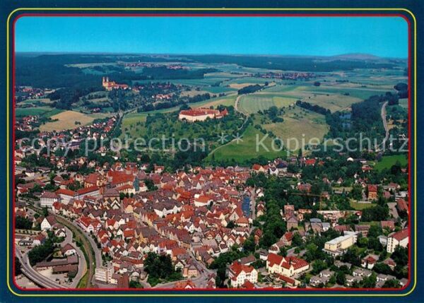 Ellwangen Jagst Fliegeraufnahme