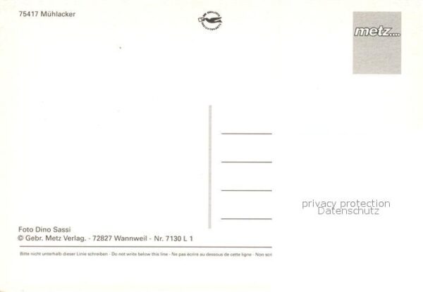 Muehlacker Teilansichten Kirchturm Uhrturm – Bild 2