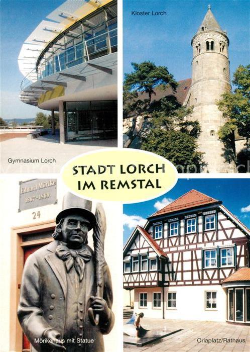 Lorch Wuerttemberg Gymnasium Kloster Lorch Mörikehaus mit