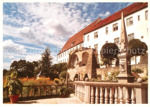 Leonberg Wuerttemberg Schloss mit Pommeranzengarten