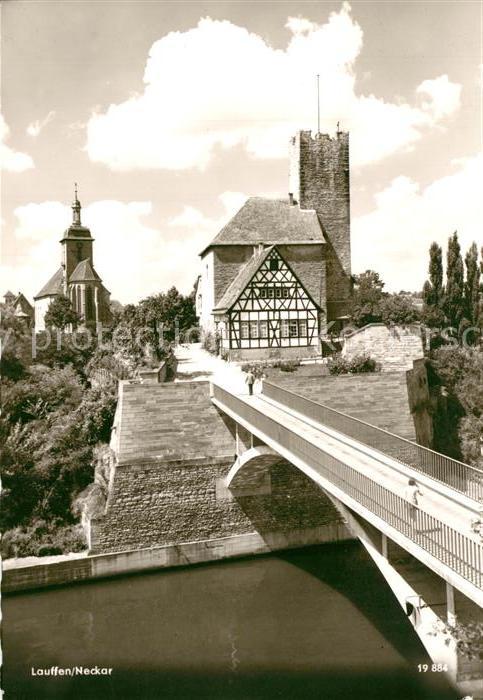 Lauffen Neckar Brücke Kirche