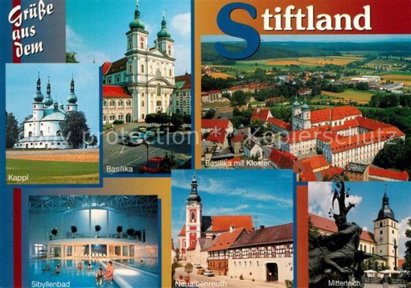 Stiftland Oberpfalz Kappl Basilika Kloster Sibyllenbad Neua