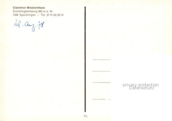 Spaichingen Clarentiner Missionshaus Dreifaltigkeit – Bild 2