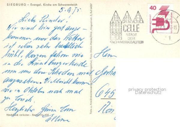 Siegburg Ev Kirche am Schwanenteich – Bild 2