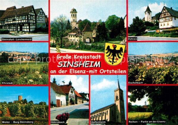 Sinsheim Elsenz Steinsfurt Lerchennest Dühren Ehrstadt