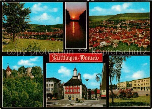 Tuttlingen Panorama Schloss Rathaus