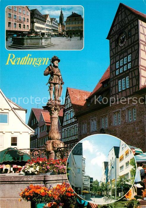Reutlingen BW Markt Maximiliansbrunnen