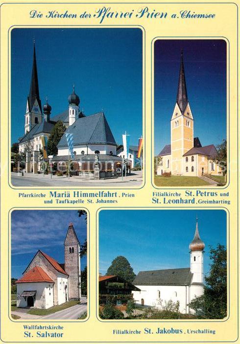 Prien Chiemsee Pfarrkirche Mariä Himmelfahrt St Petrus