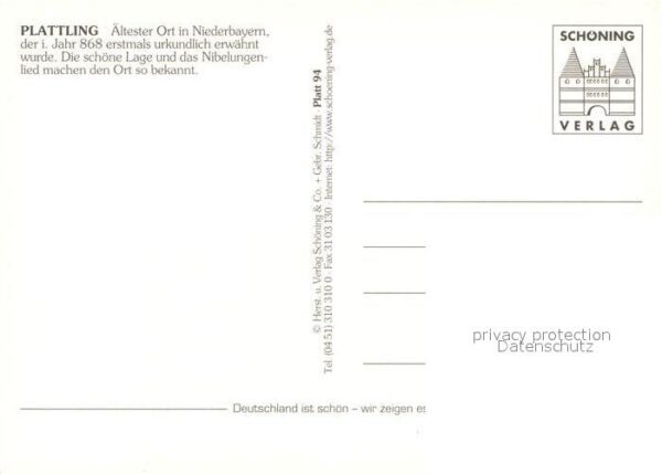 Plattling Isar Bayern Stadtpfarrkirche Isarpartie Rathaus Ehe – Bild 2