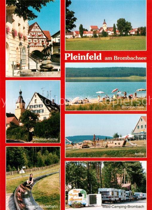 Pleinfeld Rathaus Spalter Tor Nikolauskirche Brom