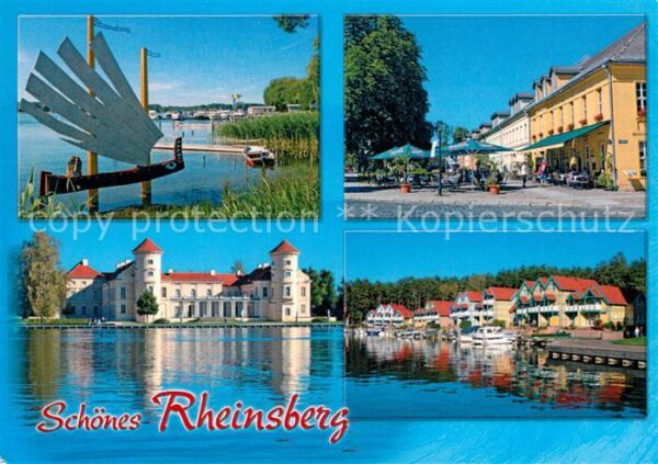 Rheinsberg Schloss Rheinsberg am Grienericksee Mar