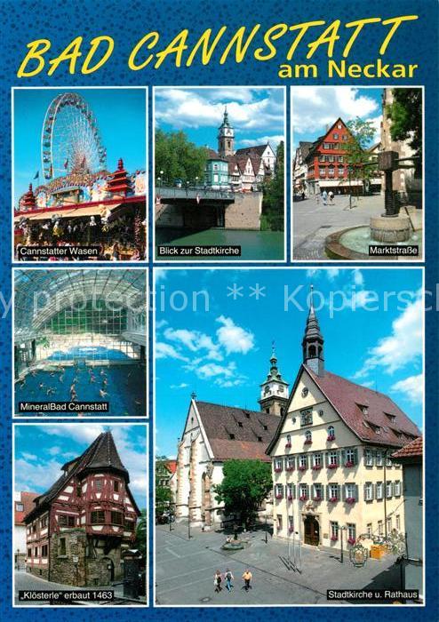 Bad Cannstatt Cannstatter Wasen Stadtkirche Marktstra