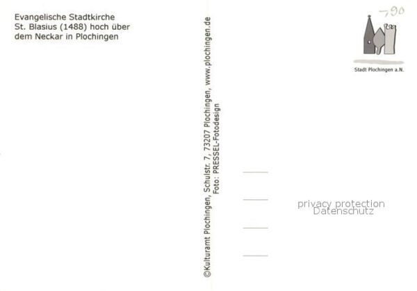 Plochingen Neckarpartie Ev Stadtkirche St Blasius – Bild 2