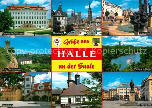 Halle Saale Franckesche Stiftungen Marktplatz Unter