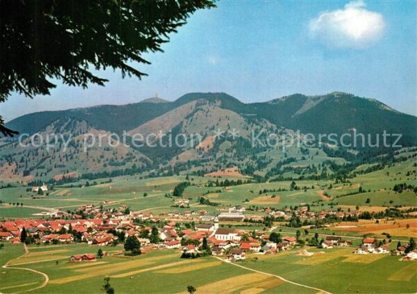 Unterammergau Blick zum Hörnle