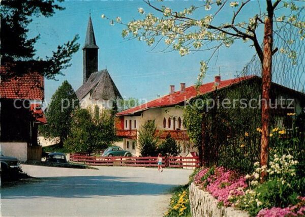Westerbuchberg Kirche Dorfpartie