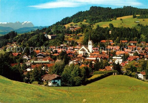 Oberstaufen mit Säntis