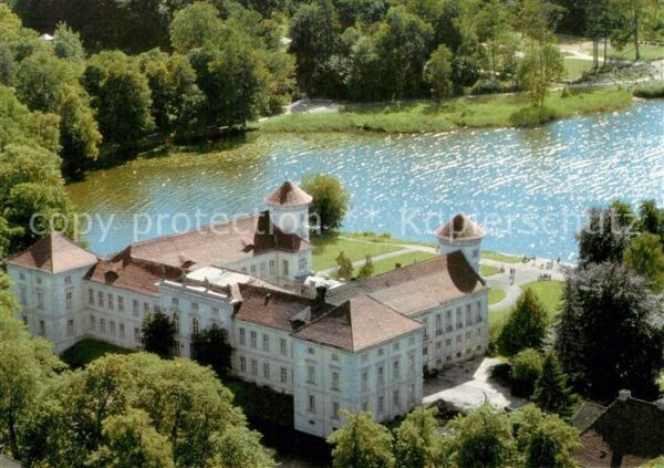 Rheinsberg Schloss Rheinsberg Fliegeraufnahme
