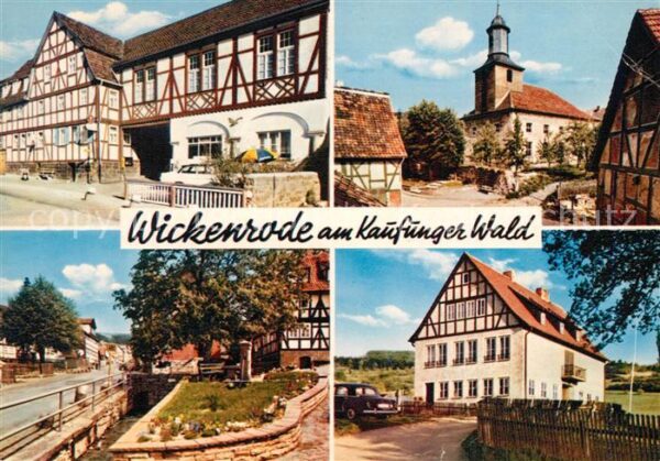 Wickenrode Gasthaus Zum goldenenAdler Kirche Kanal