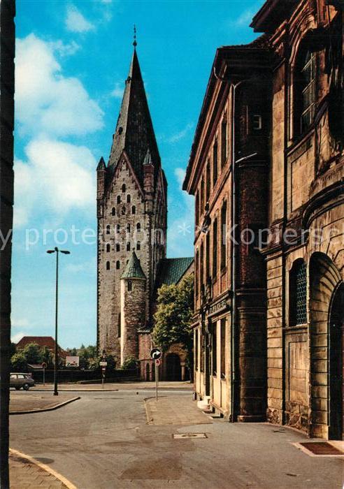 Paderborn Hoher Dom und Portal der Gaukirche