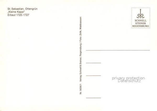Ottengruen Helmbrechts St Sebastian Kleine Kappl – Bild 2