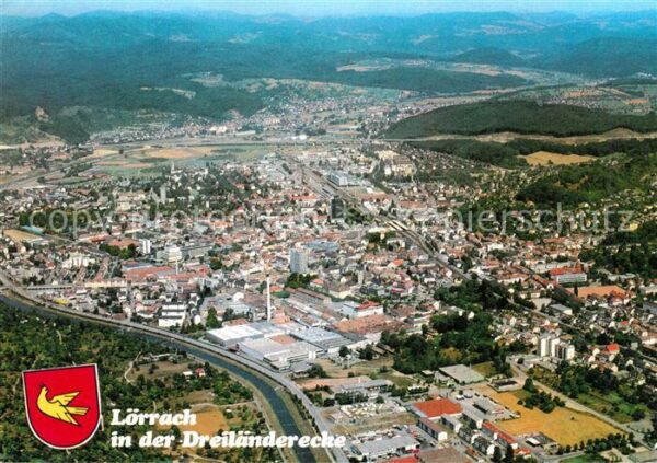 Loerrach Fliegeraufnahme