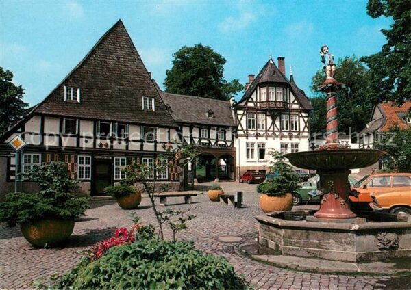 Goslar Frankenberger Plan Brunnen