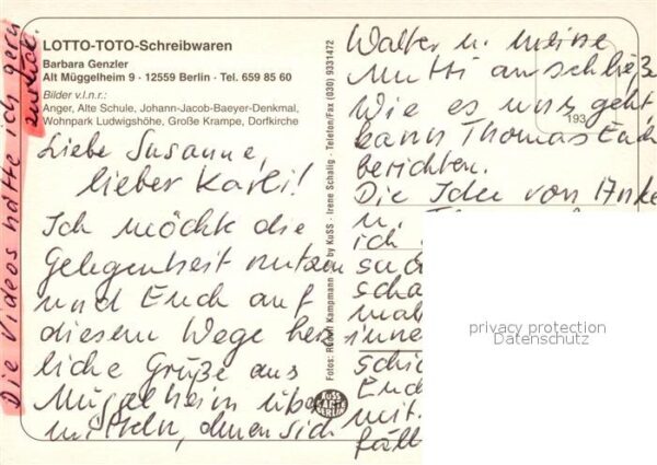 Mueggelheim Berlin Anger Alte Schule Johann Jacob Baeyer D – Bild 2