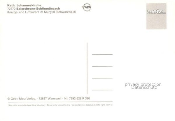 Schoenmuenzach Kath Johanneskirche – Bild 2