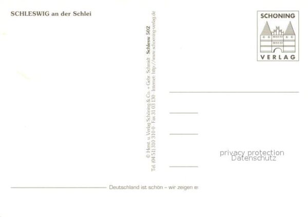 Schleswig Schlei Panorama Kirche Holm Schloss – Bild 2