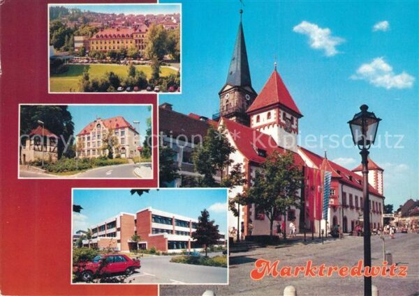 Marktredwitz Schloss Strasse Kirche