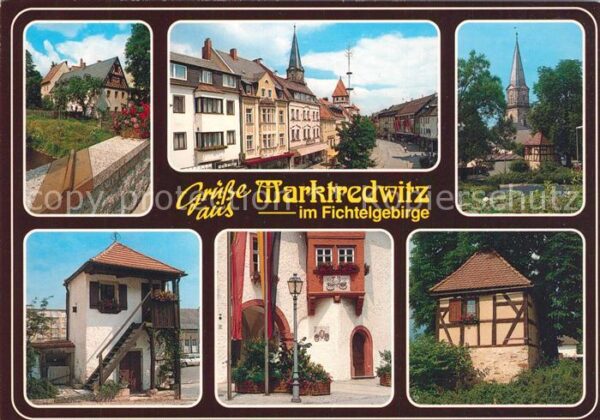 Marktredwitz Brücke mit fünfzigstem Breitengrad Haup